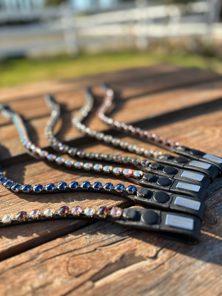 Snap-On Crystal Browbands