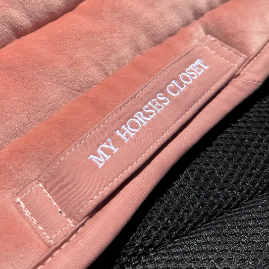 Suede Tech Jump AP Saddle Pad Vieux Rose