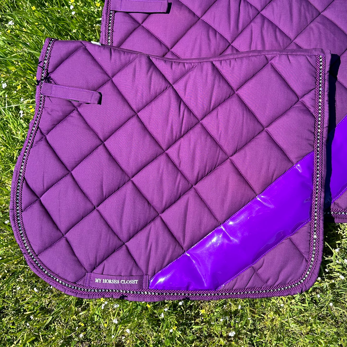 Noble Crystal Jump/AP Saddle Pad Purple