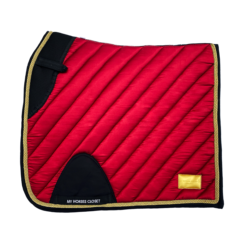 Dressage Saddle Pad Amboise Ruby Red
