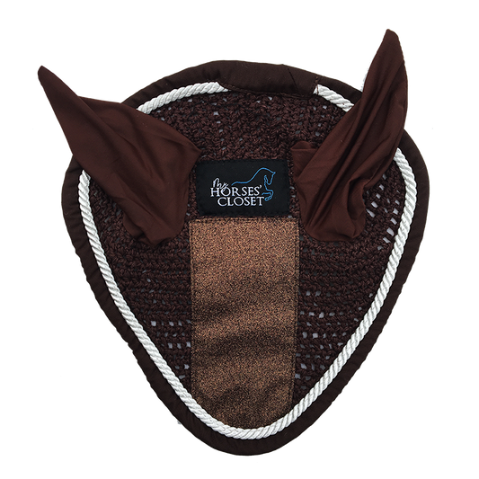 Fly Bonnet Glitter Sparkles Copper Chocolate Brown