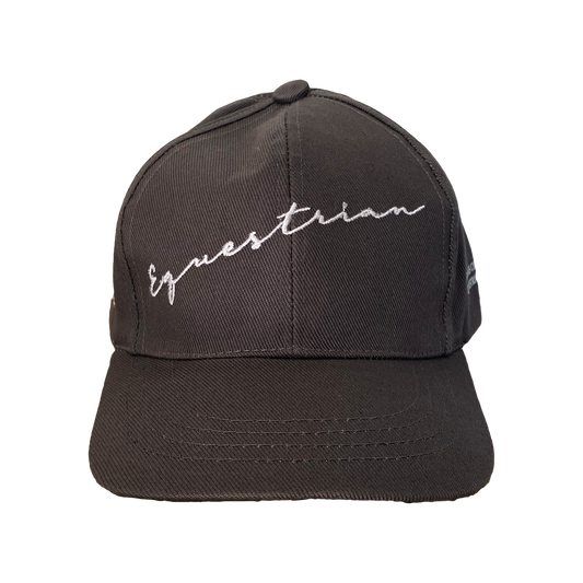 Equestrian Cap Unisex Grey