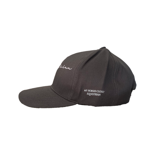 Equestrian Cap Unisex Grey