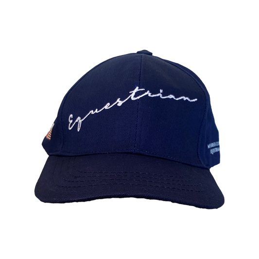 Equestrian Cap Unisex Navy Blue