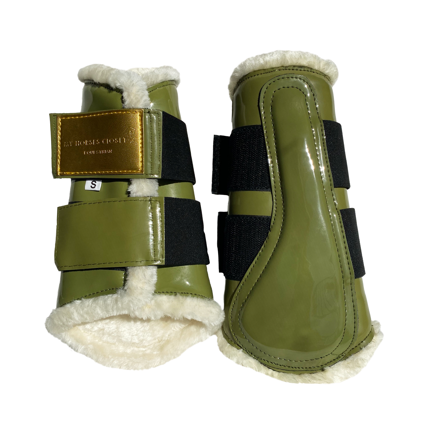 Retiring - Amboise Brushing Dressage Boots Olive Green