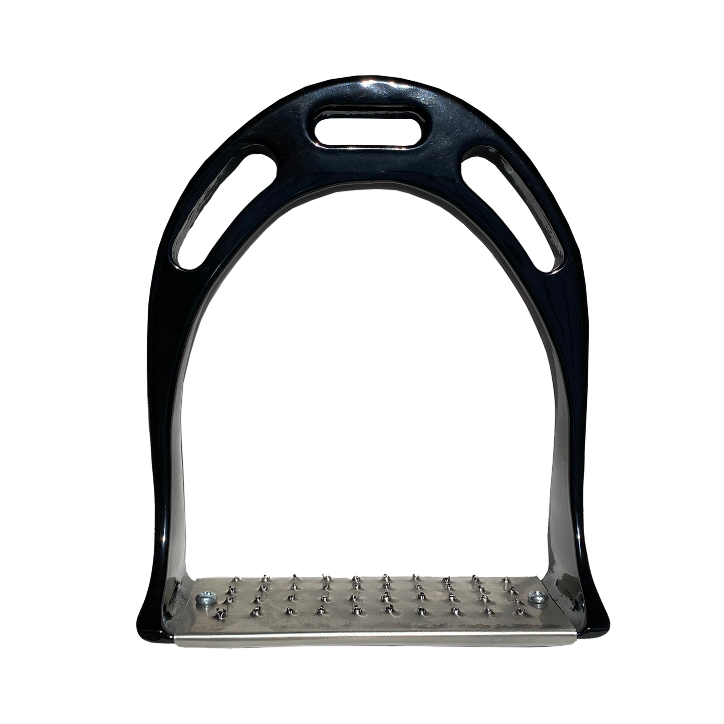 Alu Stirrups Ergo Ultra Grip Black