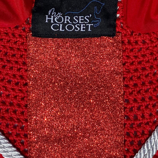 Fly Bonnet Glitter Sparkles Candy Red