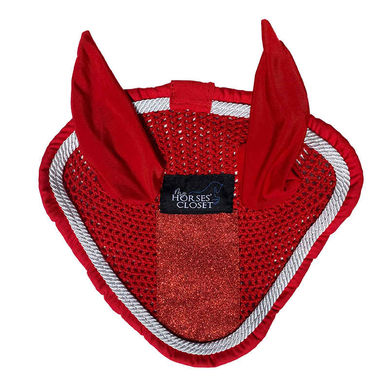 Fly Bonnet Glitter Sparkles Candy Red