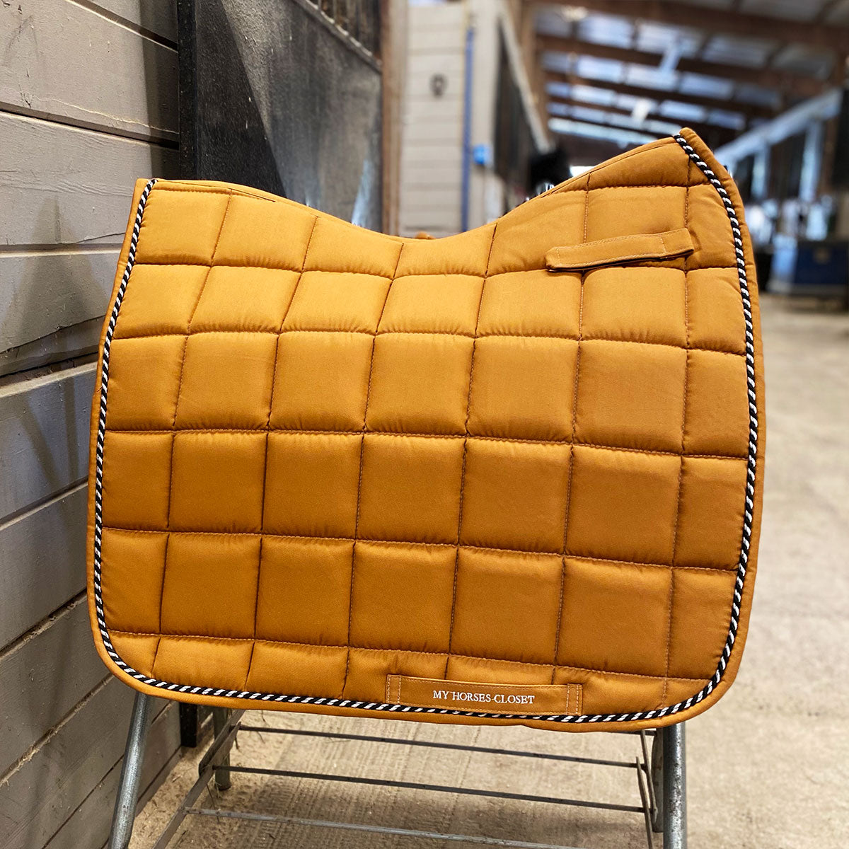 Classic Line Mustard Yellow Dressage Saddle Pad
