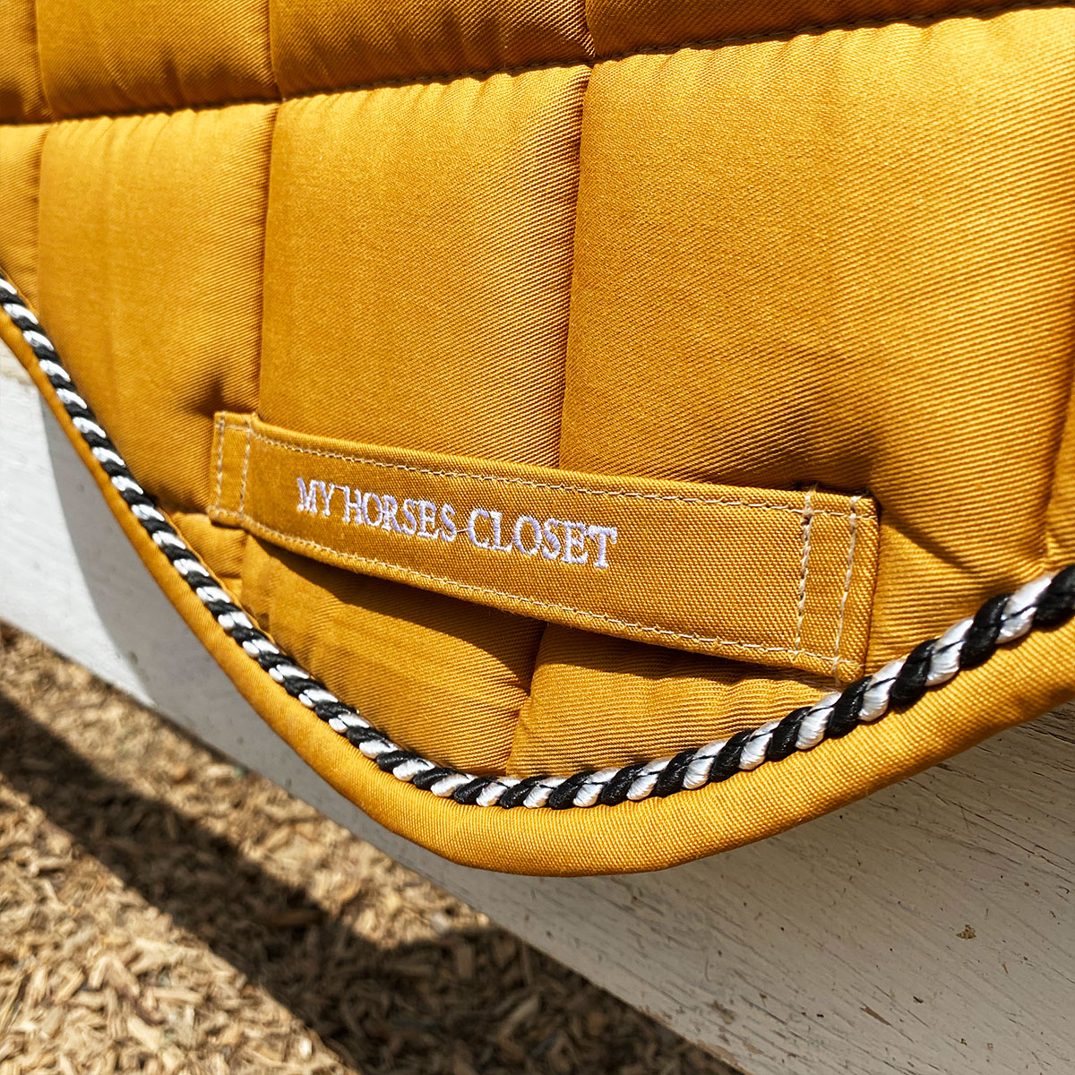 Classic Line Mustard Yellow Jump AP Saddle Pad