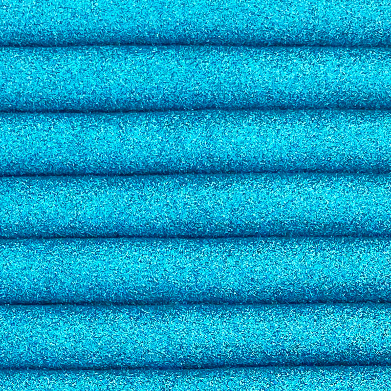 Glitter Mesh Dressage Saddle Pad Turquoise