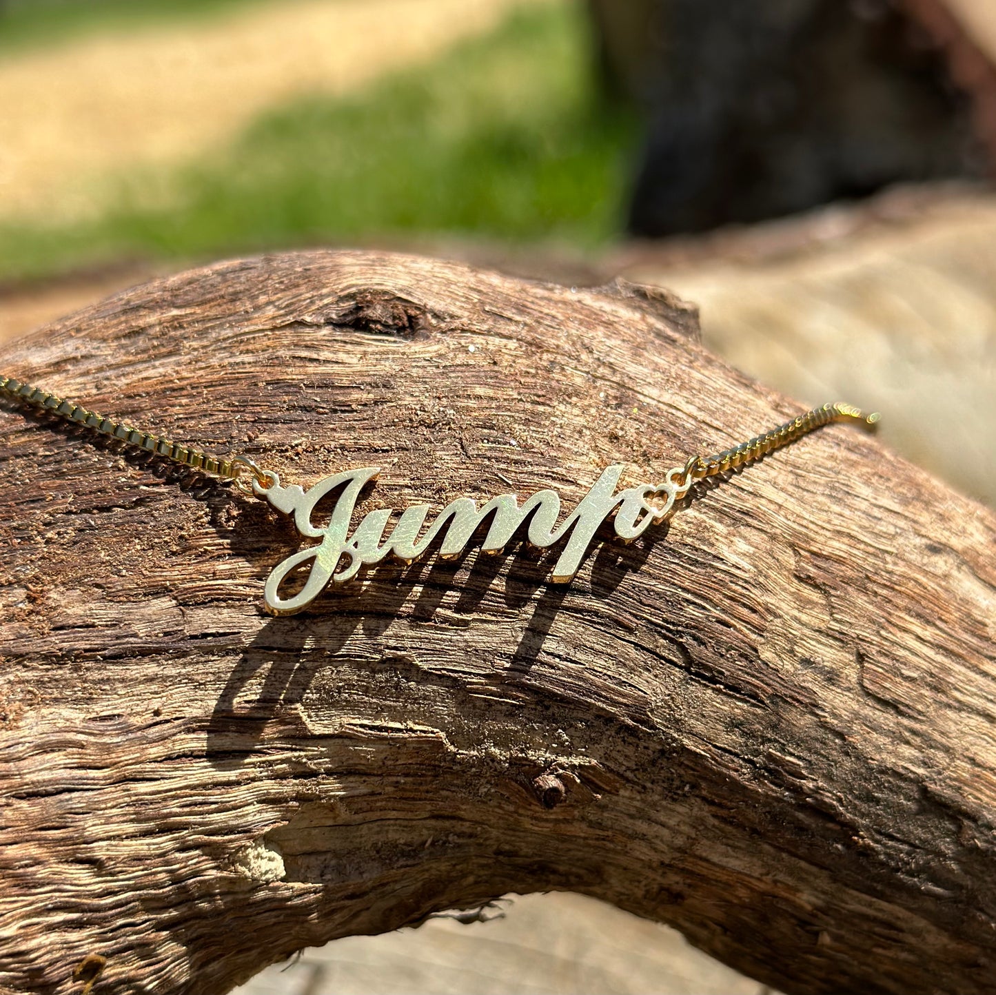 Jump Necklace - Gold