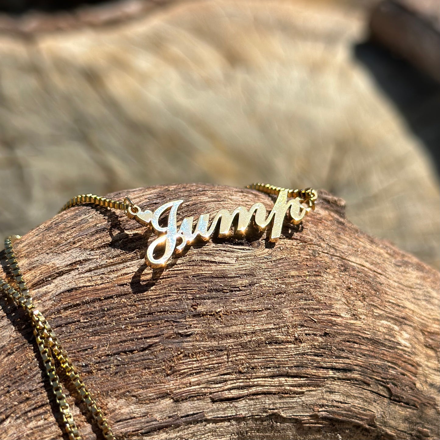 Jump Necklace - Gold