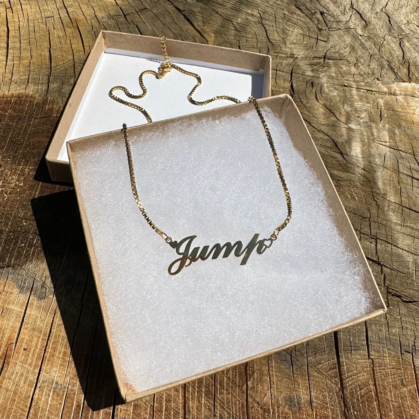 Jump Necklace - Gold