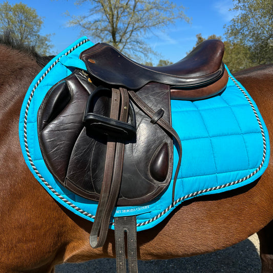 Classic Line Turquoise Jump AP Saddle Pad