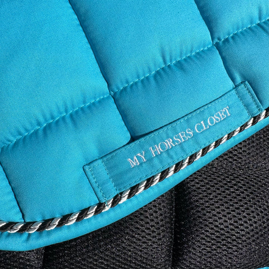 Classic Line Turquoise Dressage Saddle Pad