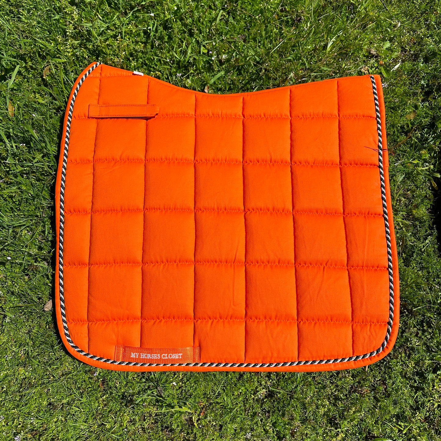 Classic Line Orange Dressage Saddle Pad