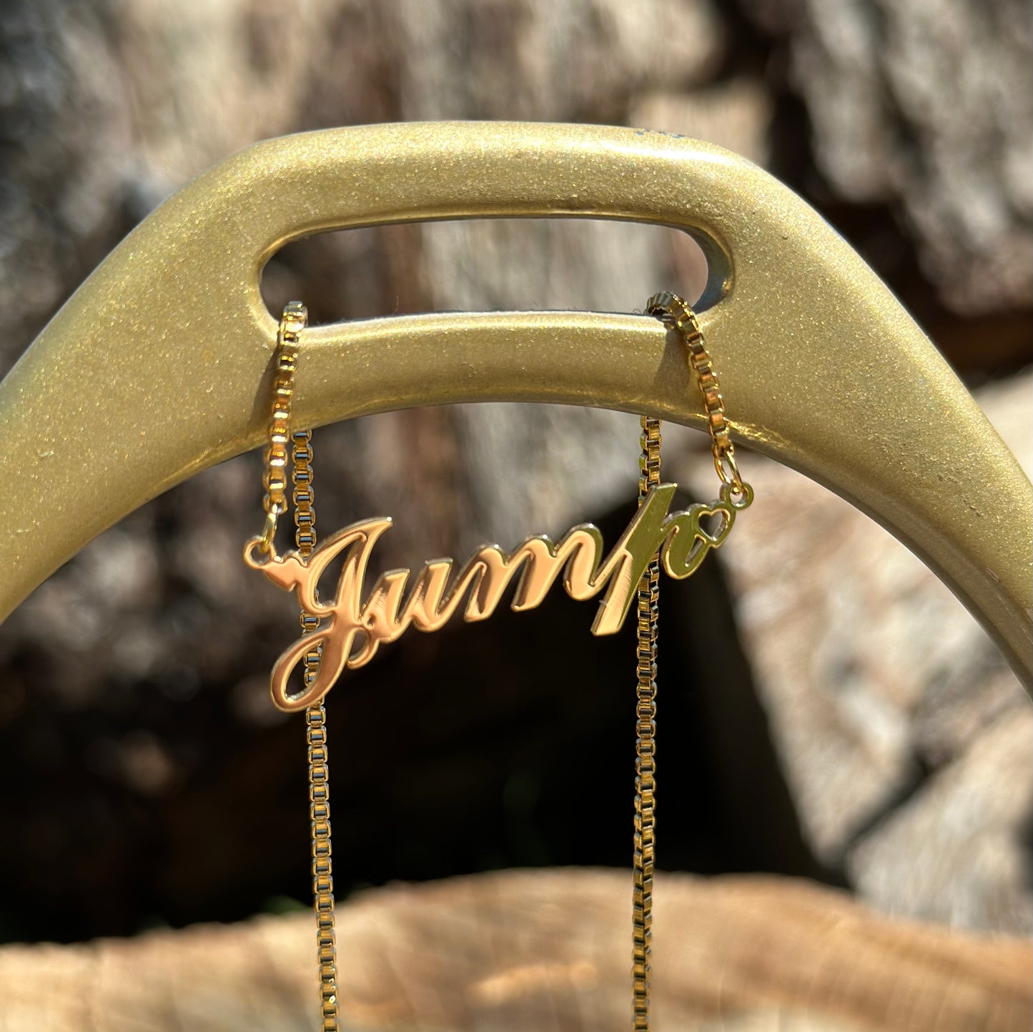 Jump Necklace - Gold