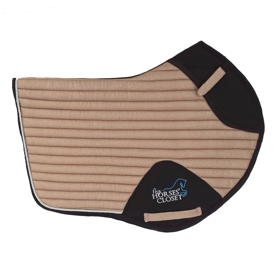 Glitter Sparkly Jumping Saddle Pad Rose Gold