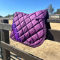 Noble Crystal Jump/AP Saddle Pad Purple