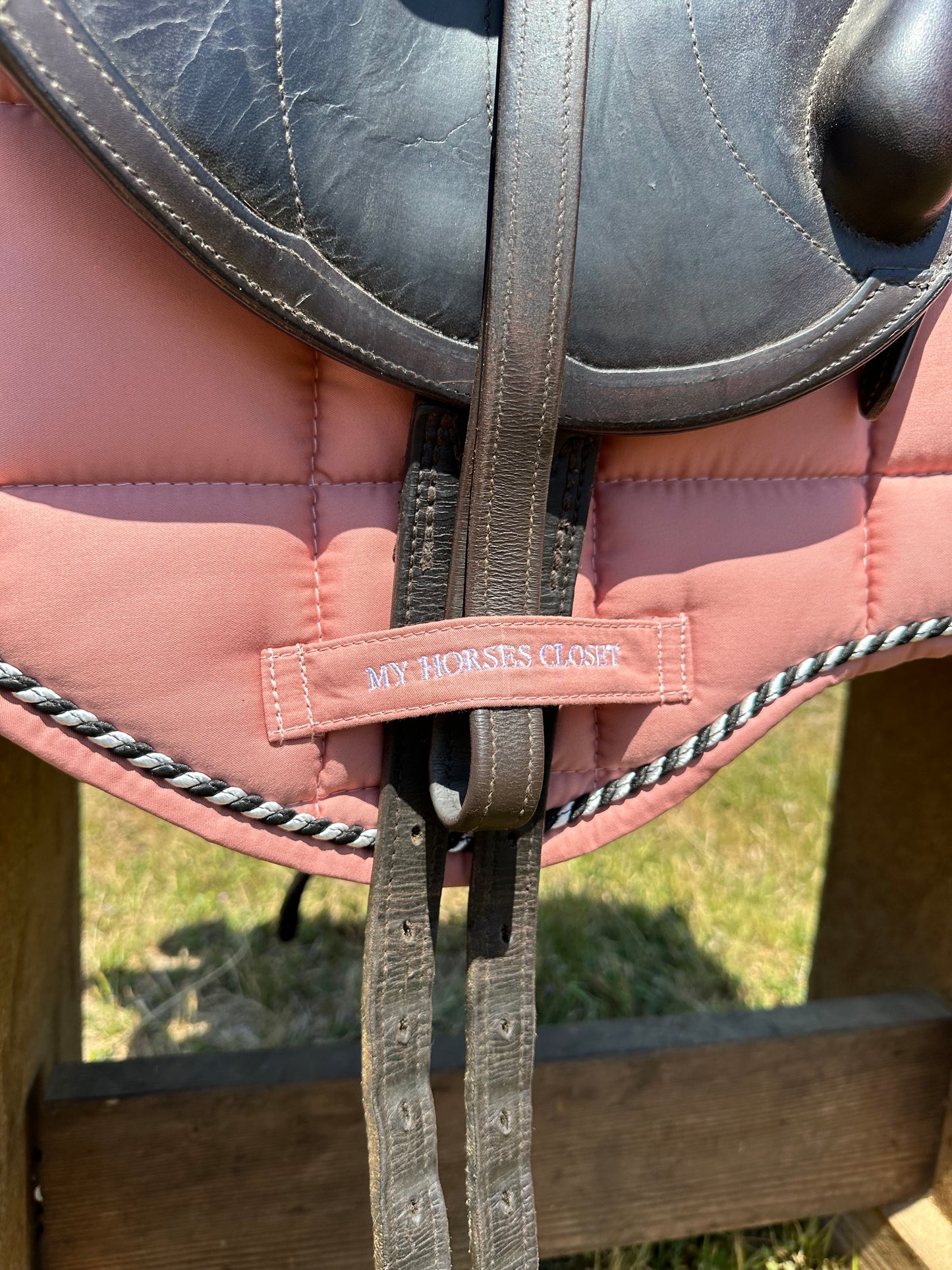 Classic Line vieux rose Jump AP Saddle Pad