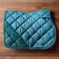 Petrol Blue Green Noble Crystal Jump AP Saddle Pad