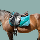 Petrol Blue Green Noble Crystal Jump AP Saddle Pad