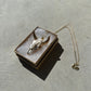 Bull Skull Western Necklace - Gold
