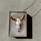 Bull Skull Western Necklace - Gold