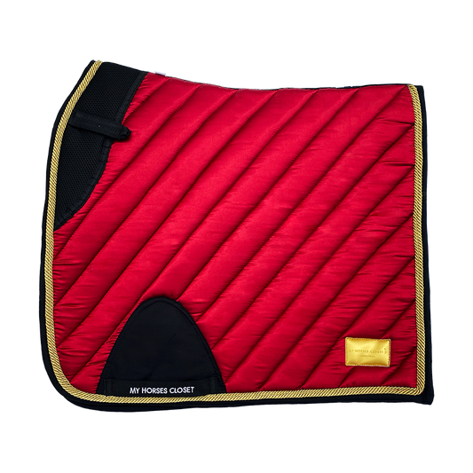 Dressage Saddle Pad Amboise Ruby Red