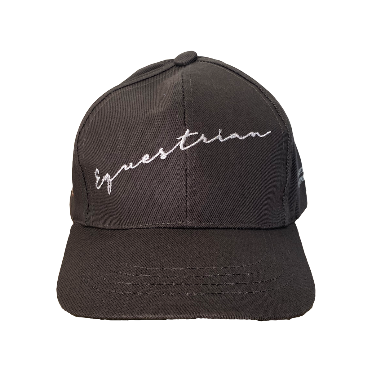 Equestrian Cap Unisex Grey