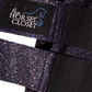 Glitter Sparkly Brushing Dressage Boots Plum Purple