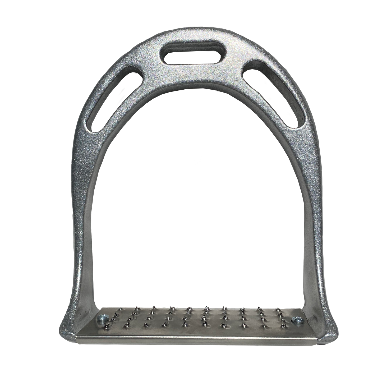 Alu Stirrups Ergo Ultra Grip Silver