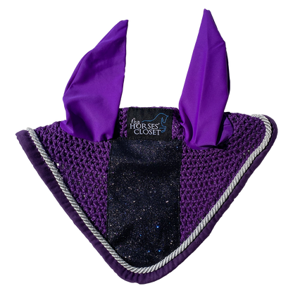Fly Bonnet Glitter Sparkles Plum Purple