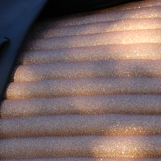 Glitter Sparkly Jumping Saddle Pad Rose Gold