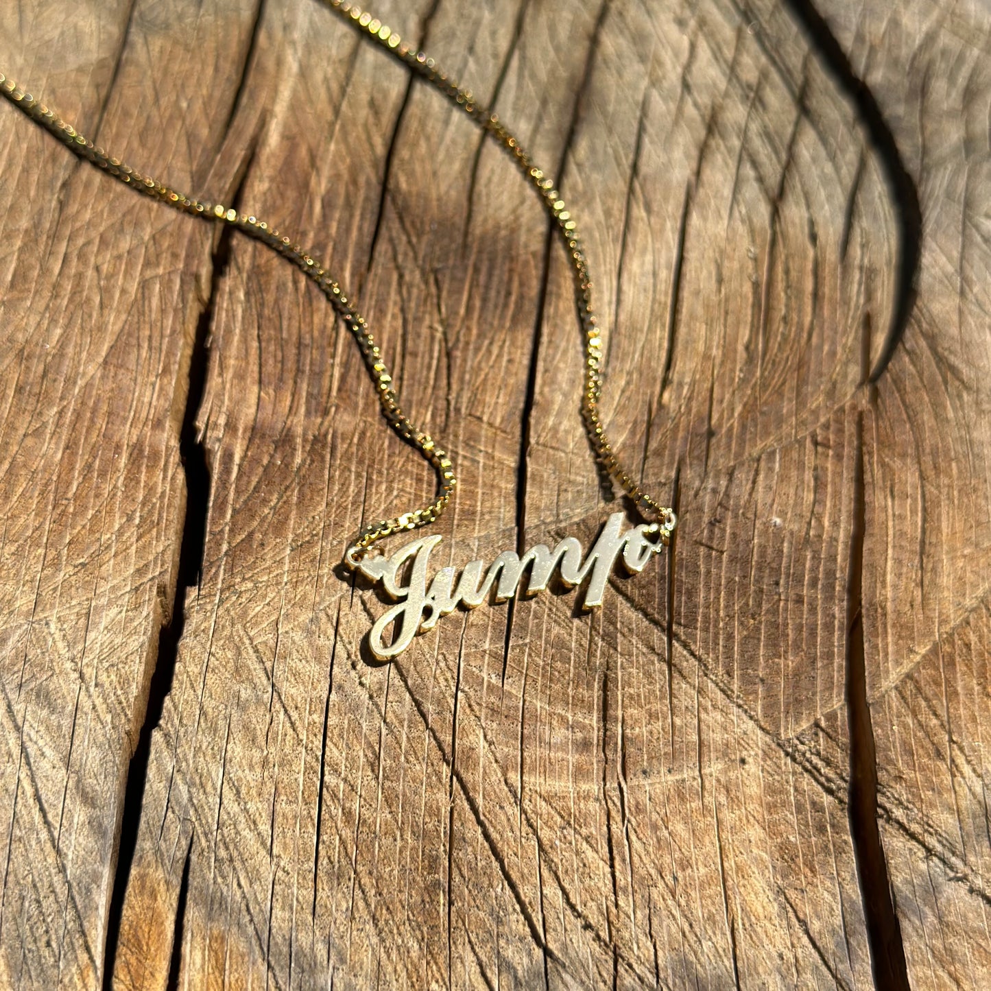 Jump Necklace - Gold