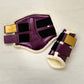 Retiring -  Amboise Brushing Dressage Boots Plum Purple